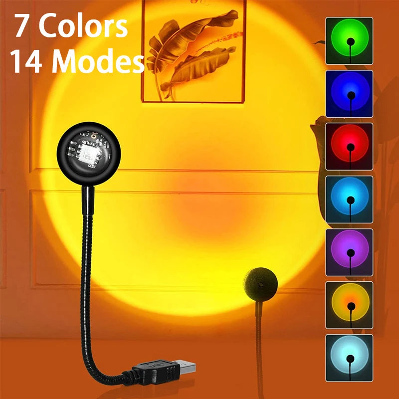 Velmora™ Sunset Lamp - Create Your Golden Hour