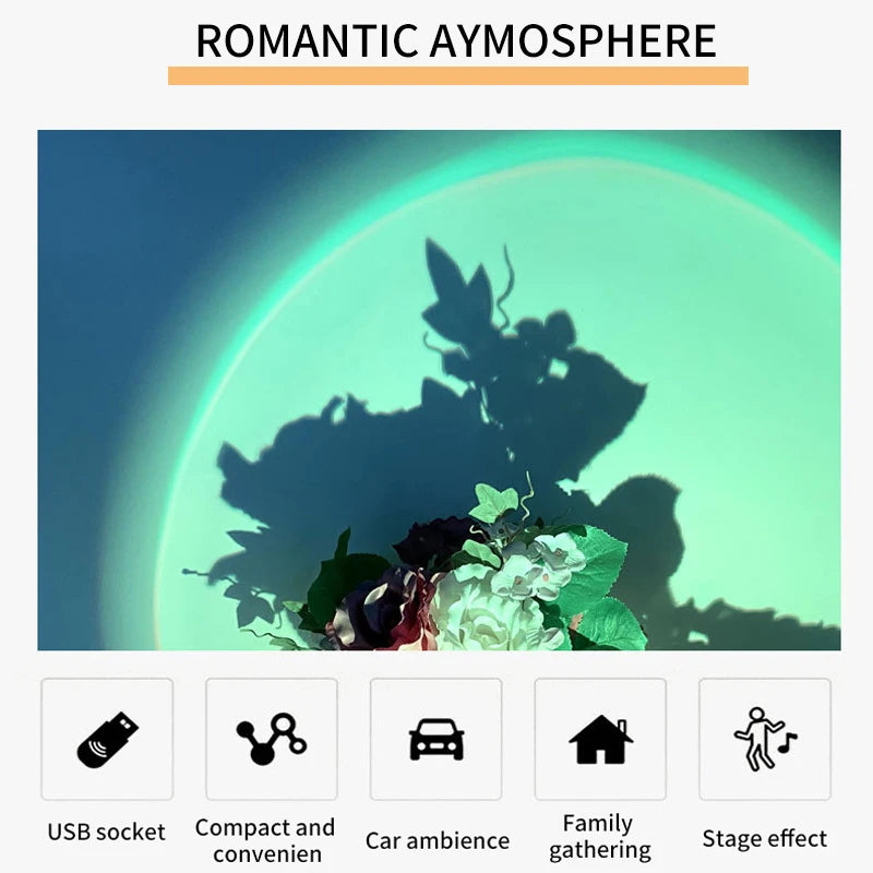 Velmora™ Sunset Lamp - Create Your Golden Hour