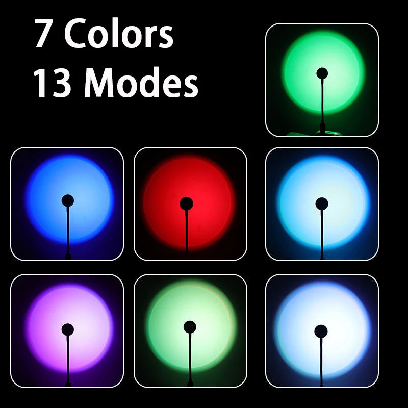 Velmora™ Sunset Lamp - Create Your Golden Hour